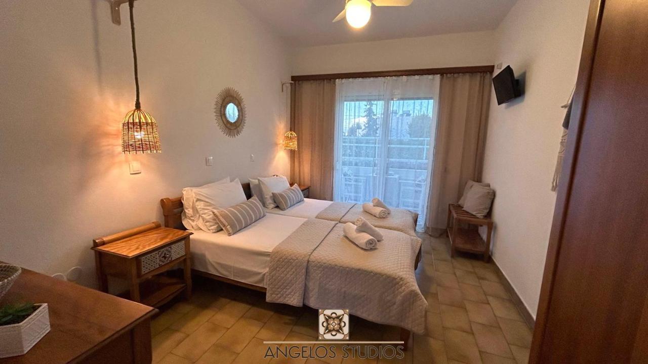 Angelos Studios 3-4 In Faliraki Rhodes-Upper Floor Exterior photo